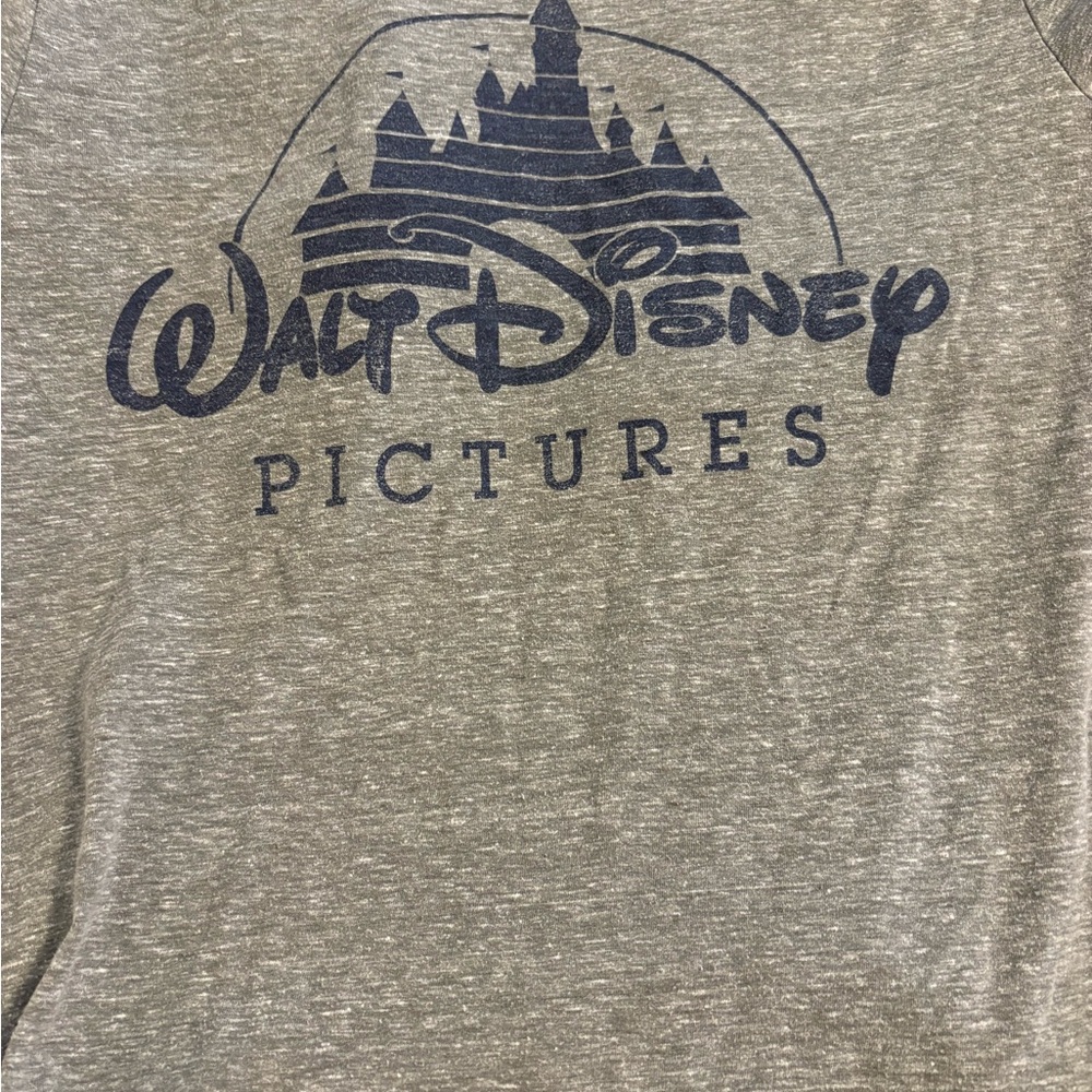 Walt Disney Pictures gray T-Shirt with Short Sleeve